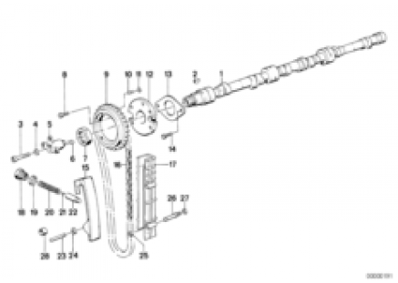 Timing-valve train-Timing chain/Camshaft