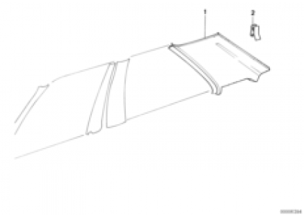 Interior trim lateral