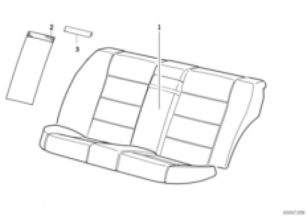 Rear seat center armrest