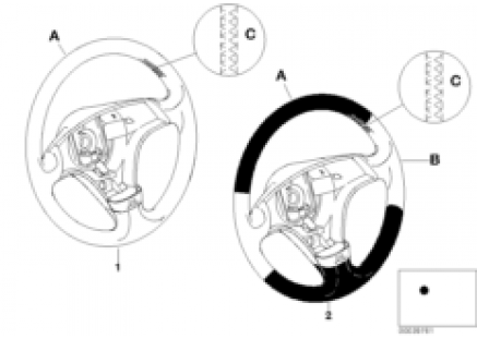 Individ. sports strng whl,airbag,SA 255