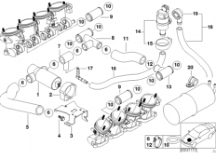 Idle regul.valve/fuel tank vent valve
