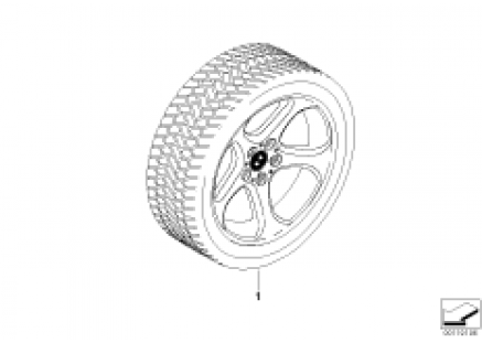 Winter wheel w.tire star sp.69 - 18