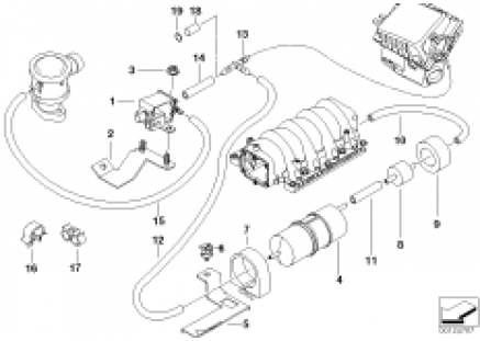 Air pump f vacuum control