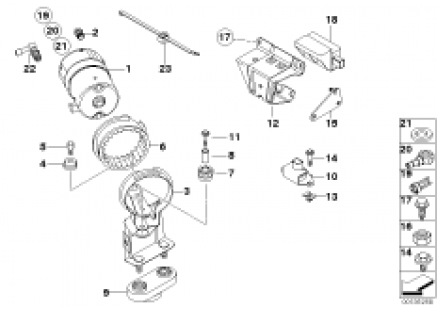 DSC compressor/senors/mounting parts
