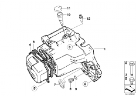 GS5-65BH housing and attachment parts