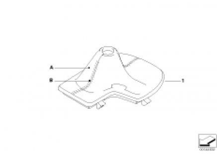 Individual selector lever boots