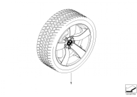 Winter wheel w.tire star sp.122 - 17