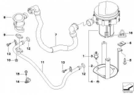 Emission control-air pump