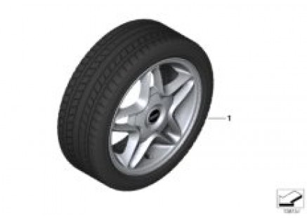 Winter wheel w.tire S-winder R102 - 16