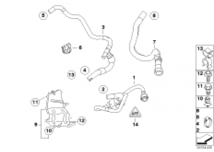 Fuel pipes / Mounting parts