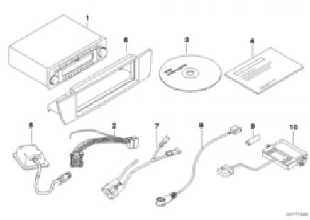 Replacement parts for radio navigation