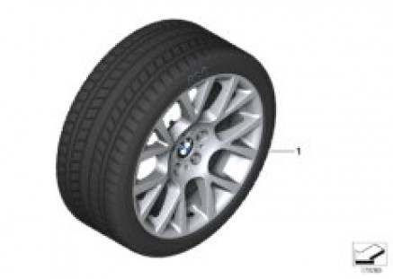 Winter wheel w.tire double sp.238 -18