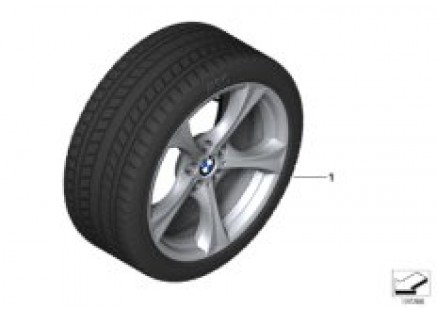 Winter wheel w.tire star sp.276 - 17