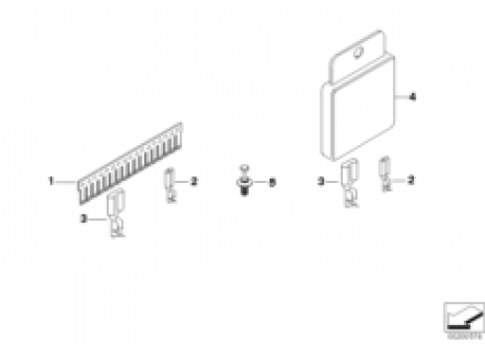 Various comb-type connectors