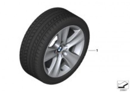 Winter wheel w.tire star sp.327 - 17