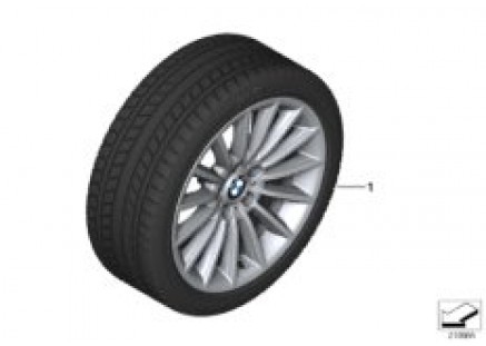 Winter wheel w.tire radial sp.237 -18
