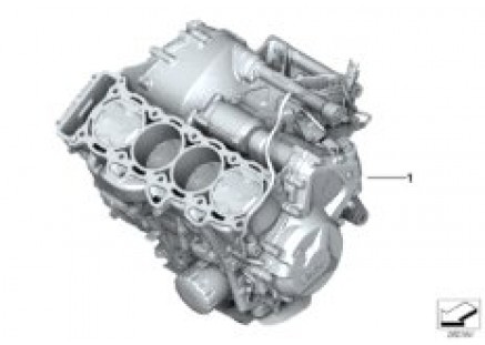 Short engine / Cylinder with pistons Short engine / Cylinder with pistons