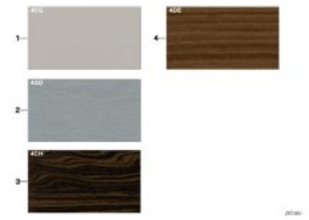 Sample chart with interior moldings