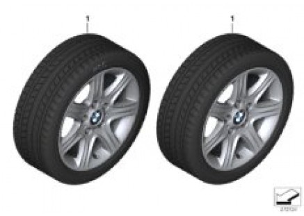 Winter wheel w.tire star sp.377 - 16