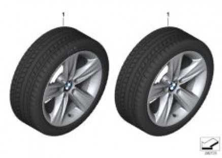 Winter wheel w.tire star sp.391 - 16