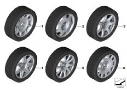 Wheel and Tire Combinations