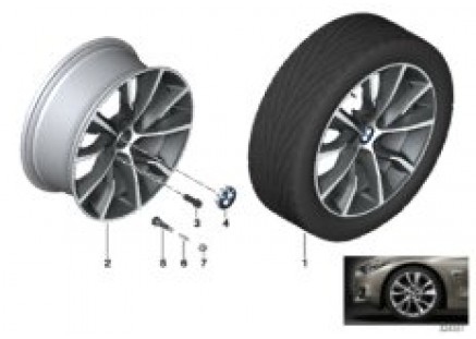 BMW LA wheel Turbine Styling 402 - 19''