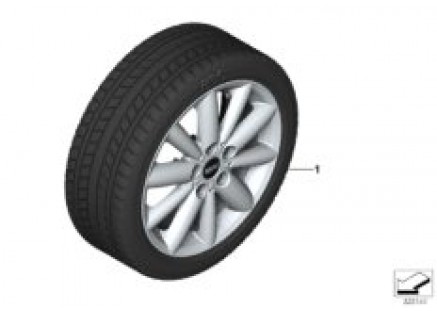 Winter wheel w.tire radial sp.508 - 16