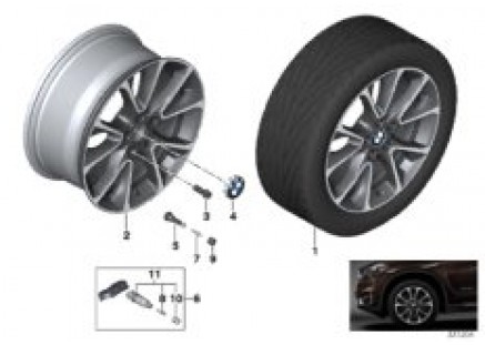 BMW LA wheel Star Spoke 449 - 19''