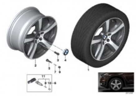 BMW LA wheel Star Spoke 490 - 19''