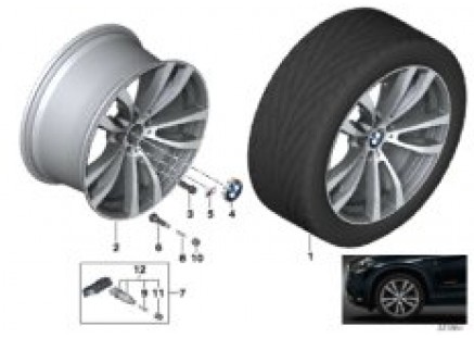 BMW LA wheel M Double Spoke 469 - 20''