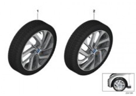 Winter wheel w.tire turbine st. 428-19