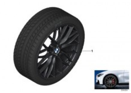 Winter wheel w.tire M doub.sp.405M-18