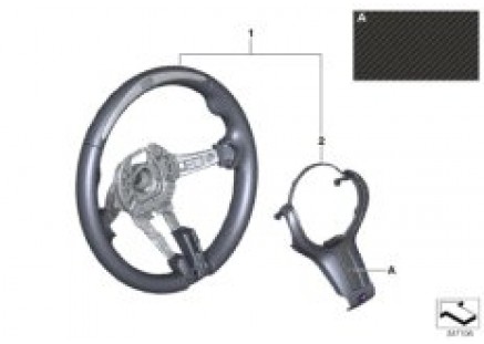 M Performance steer. wheel II w/ display