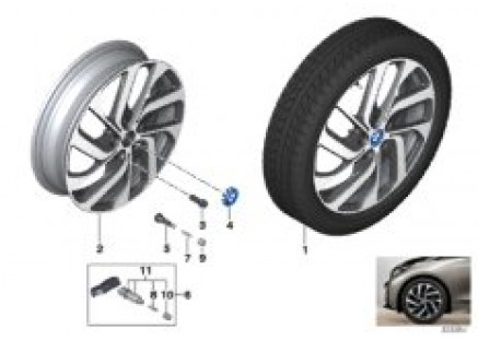 BMW i LA wheel Turbine Styling 428 - 19