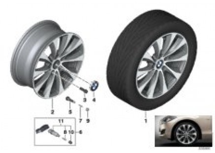 BMW LA wheel V-Spoke 387 - 18''