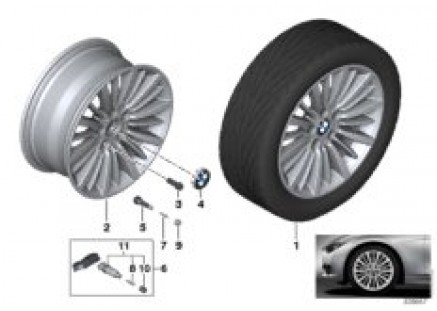 BMW LA wheel Multi-Spoke 416 - 18''