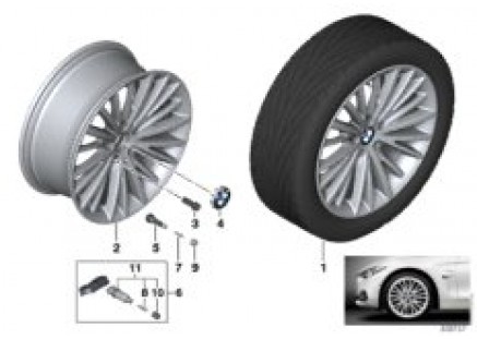 BMW LA wheel Multi-Spoke 399 - 19''