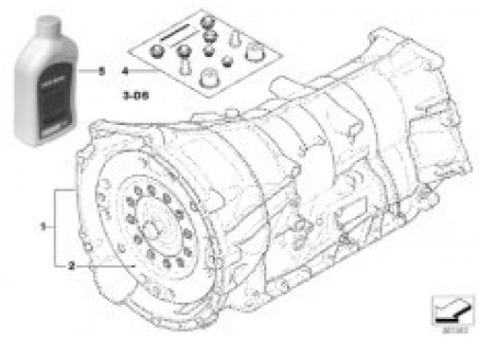 Automatic transmiss. GA6HP19Z - 4-wheel