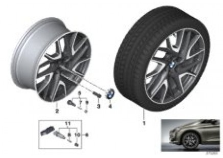 BMW LA wheel Turbine Styling 487 - 19''