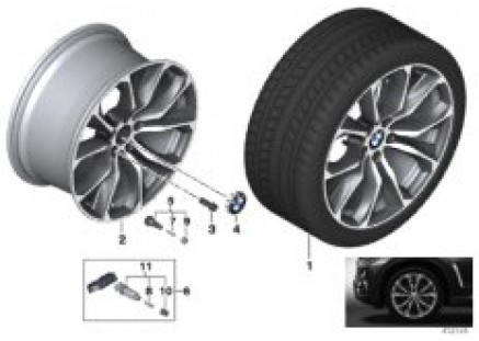 BMW LA wheel V-Spoke 597 - 20''