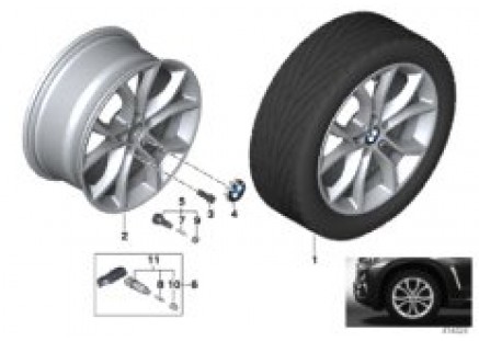 BMW LA wheel V-Spoke 594 - 19''