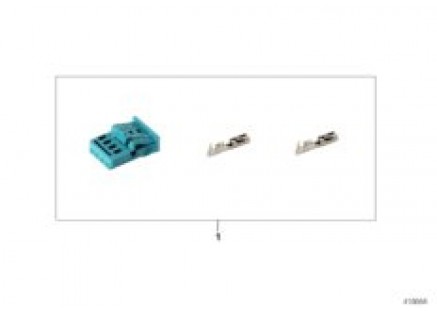Repair kit for socket housing, 4-pin