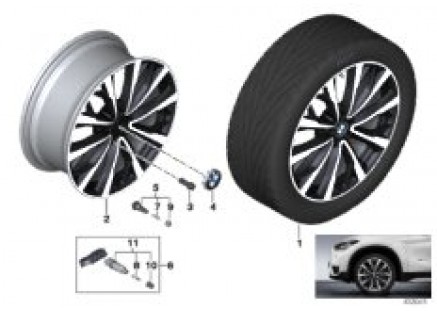 BMW LA wheel V-Spoke 573 - 19''