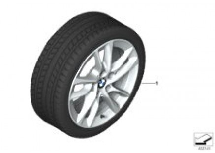Winter wheel w.tire double sp.474 -16