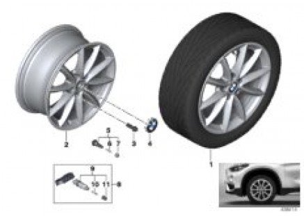 BMW LA wheel V-Spoke 560 - 17''