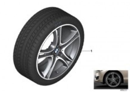 Winter wheel w.tire double sp.361 -18