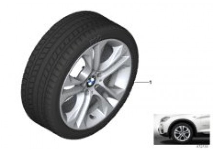Winter wheel w.tire double sp.605 -18