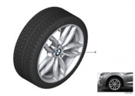 Winter wheel w.tire M doub.sp.622M-19