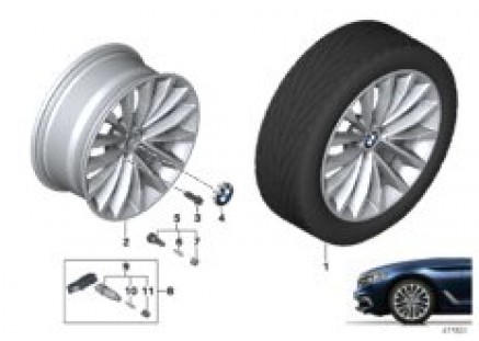 BMW LA wheel W-spoke 632 - 18