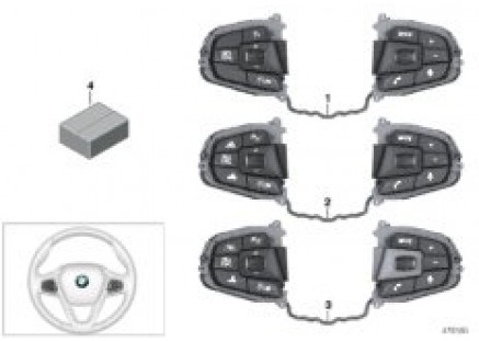Switch for steering wheel Individual